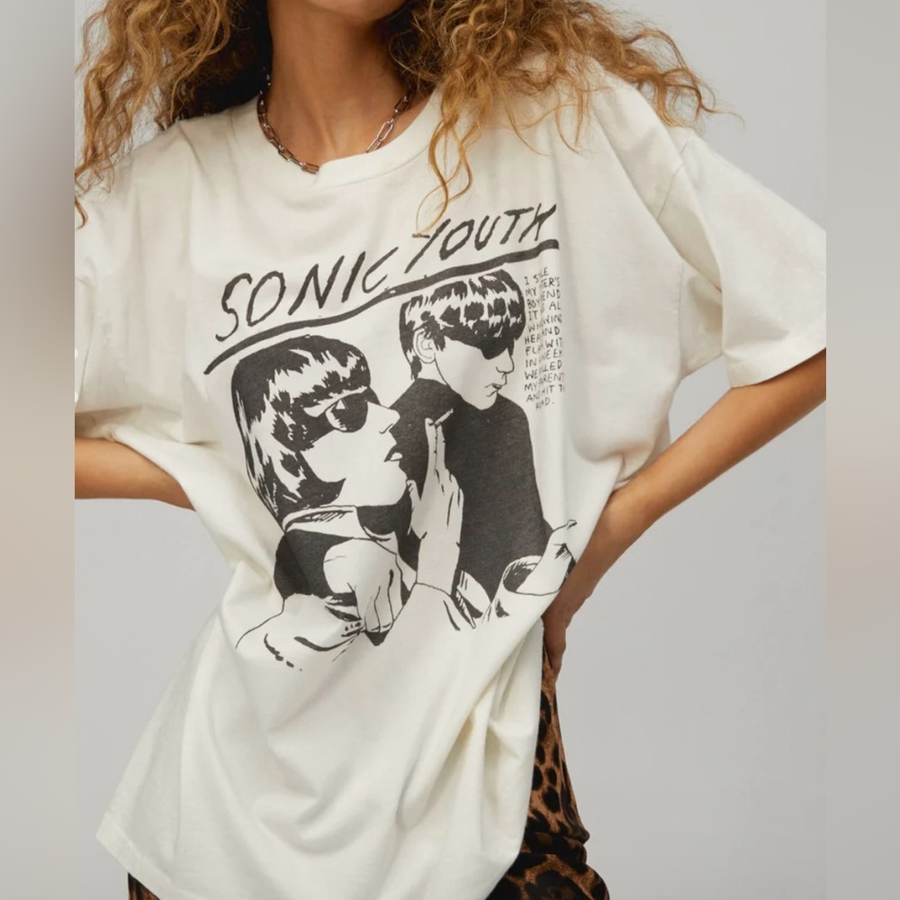 Daydreamer Sonic Youth Goo Merch Tee NWOT